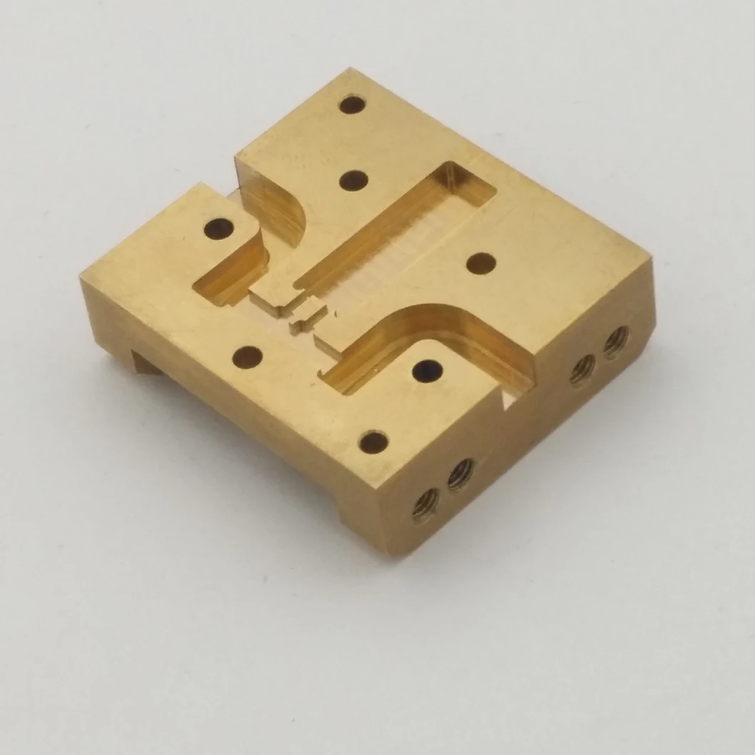 Copper 5 Axis CNC Machinery Milling Parts Service Produced Part