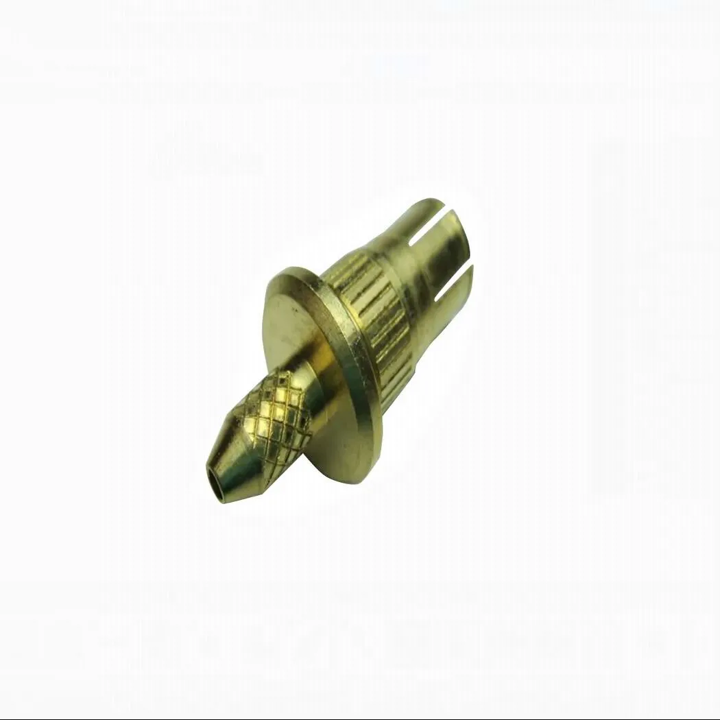 Factory Milling Turning Precision OEM/ODM CNC Lathe CNC Turning Steel/Copper Connection Parts for High Speed Feedthrough