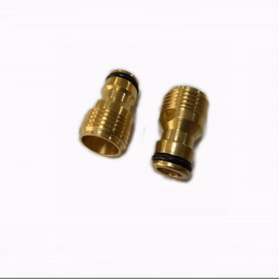 Factory Milling Turning Precision OEM/ODM CNC Lathe CNC Turning Steel/Copper Connection Parts for High Speed Feedthrough