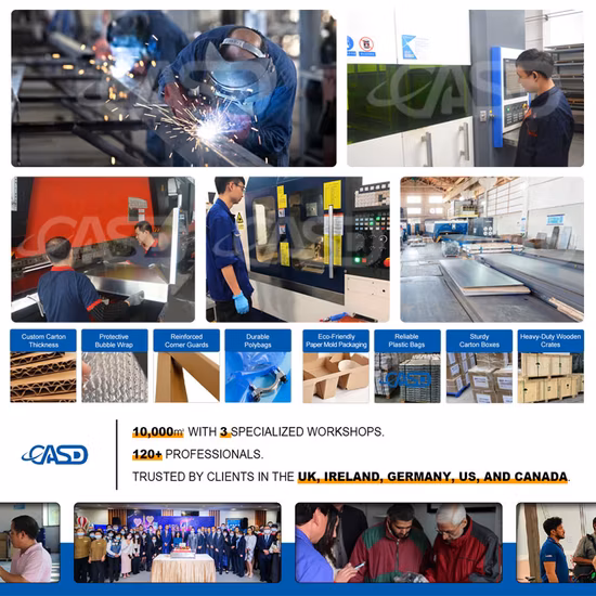 Custom Stainless Steel Aluminum Stamping Bending Welding Laser Cutting Forming Sheet Metal