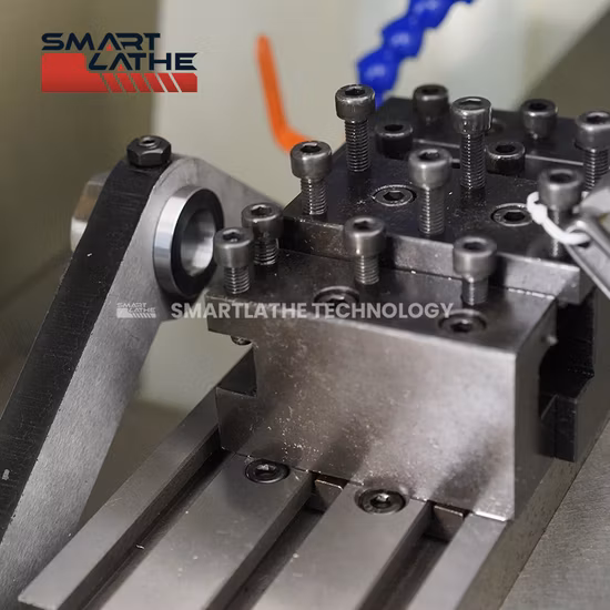 The Pneumatic Collet with Through-Hole CNC Lathe Machine for Turning Process with Brass, Bronze, Aluminum, Steel, Stainless Steel, and Rigid Plastic (SL-07)